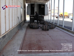 Наладка, юстировка, сдача в поверку автомобильных весов 80 тонн, 20 метров, город Новокубанск, Краснодарский край.